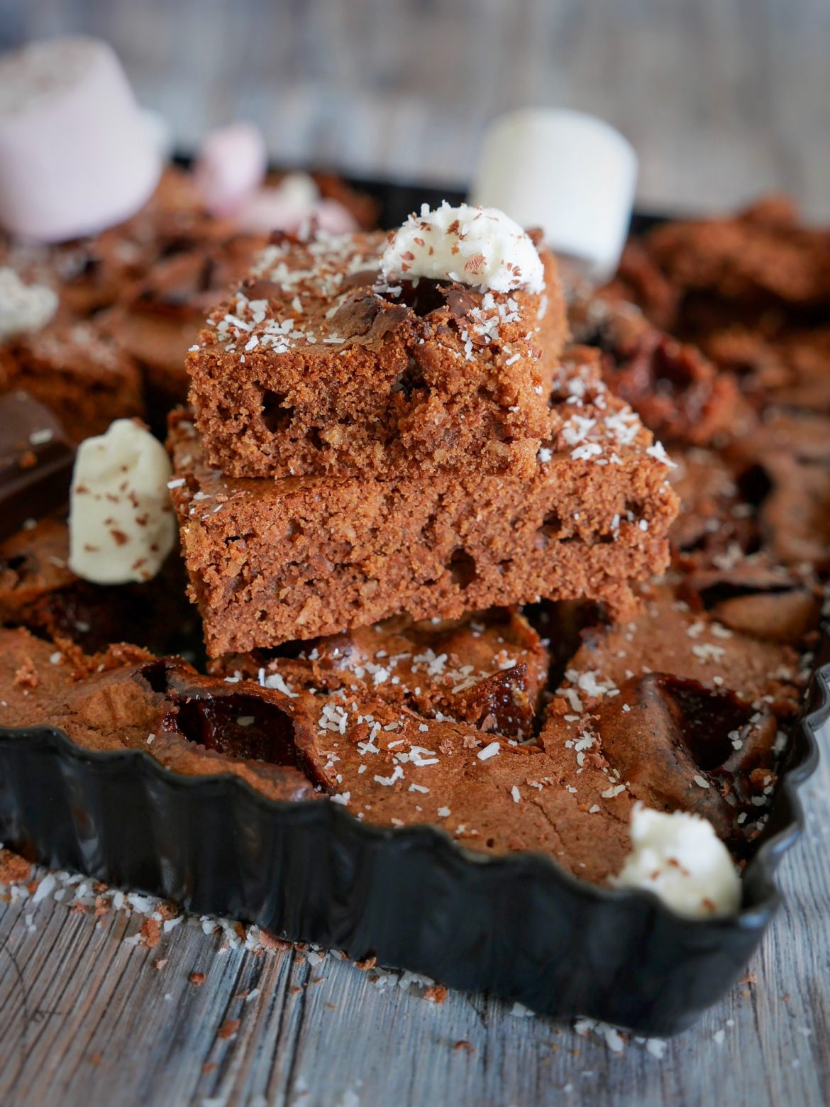 Brownie chamallow choco