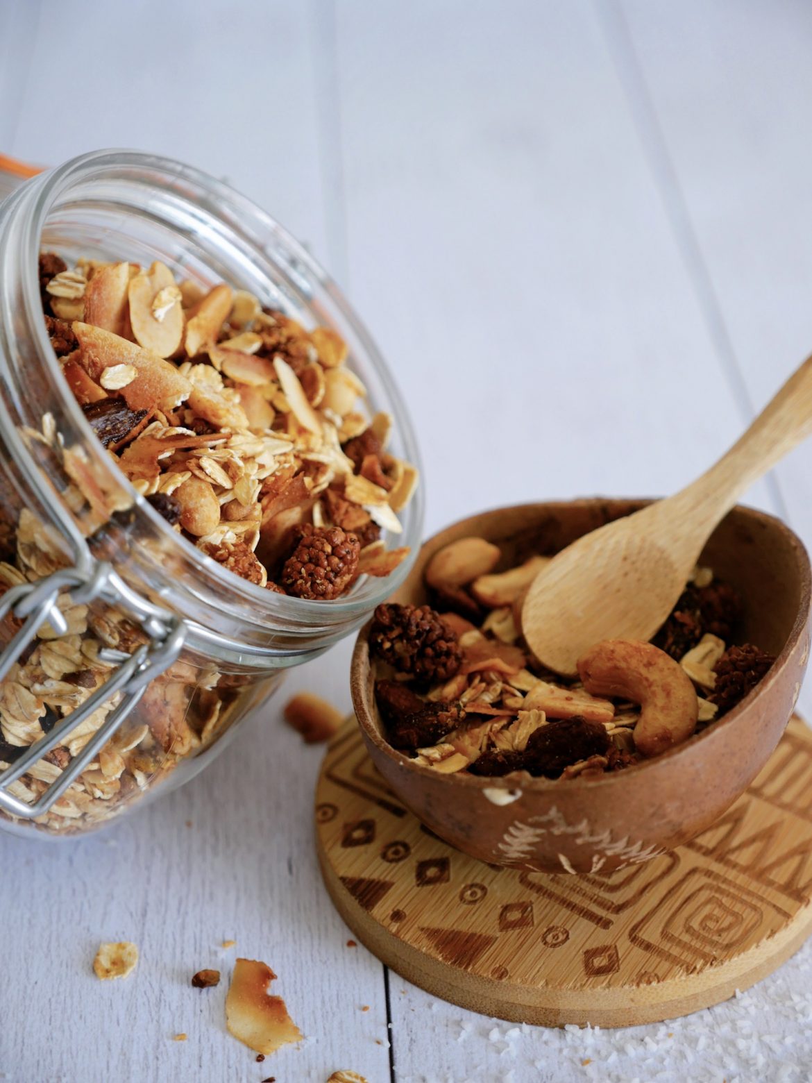 Granola céréales coco