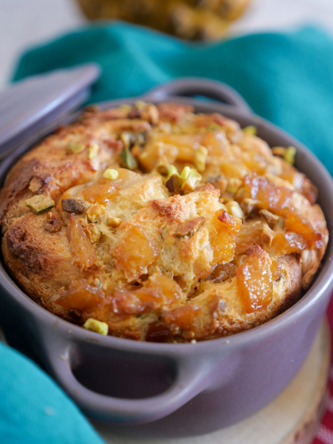 Soufflé pain au beurre perdu ananas