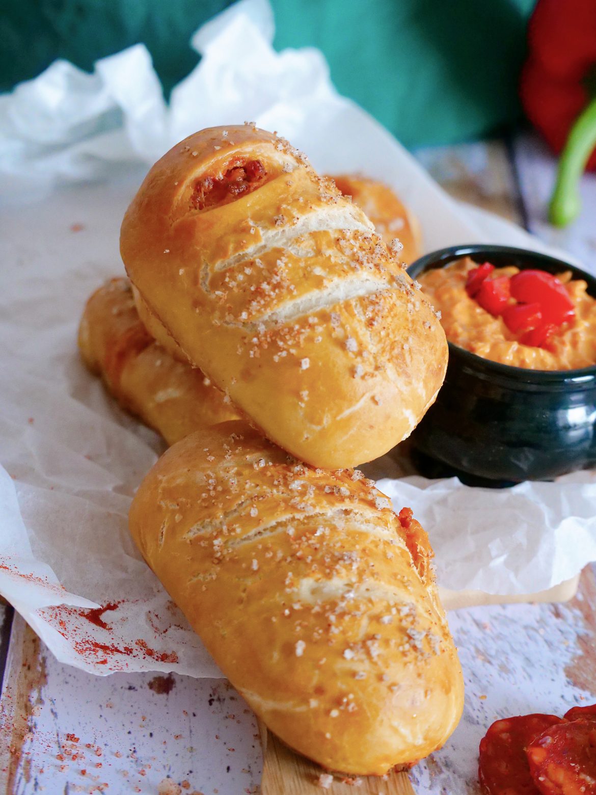 moricettes chorizo et sel au paprika