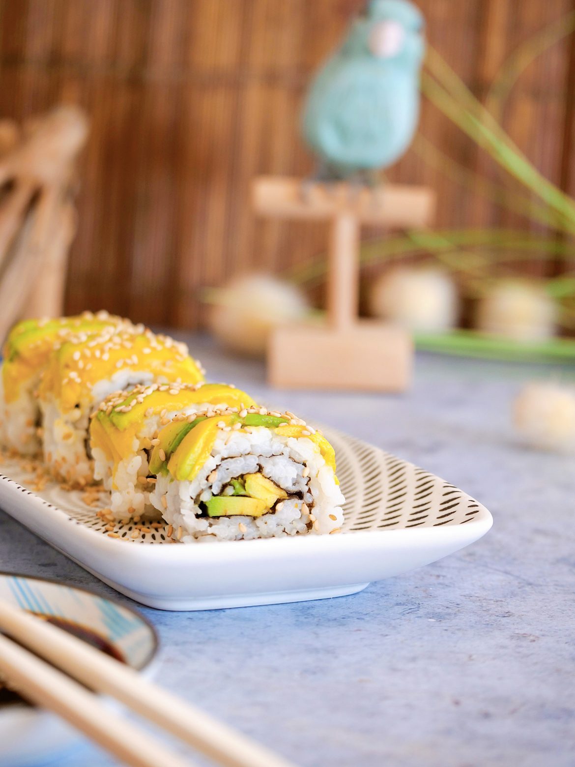 california rolls à l'avocat