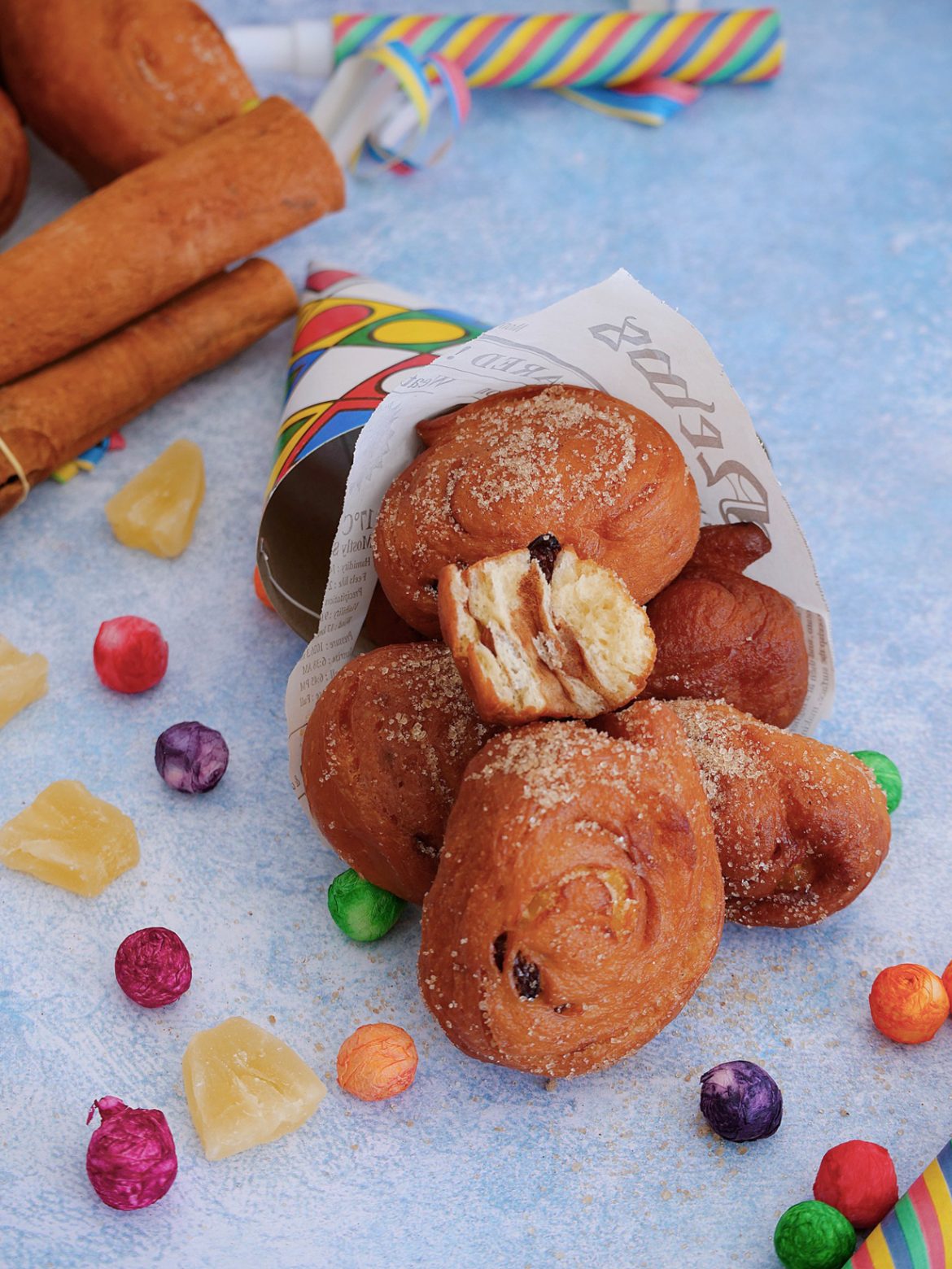 Beignets escargots à la cannelle