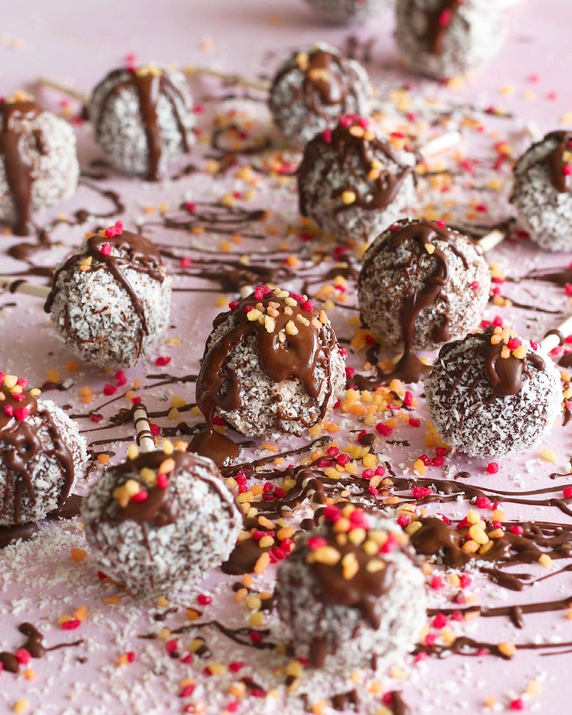 Bounty ball pop chocolat coco