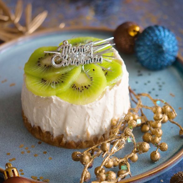 Cheesecake citron vert kiwi