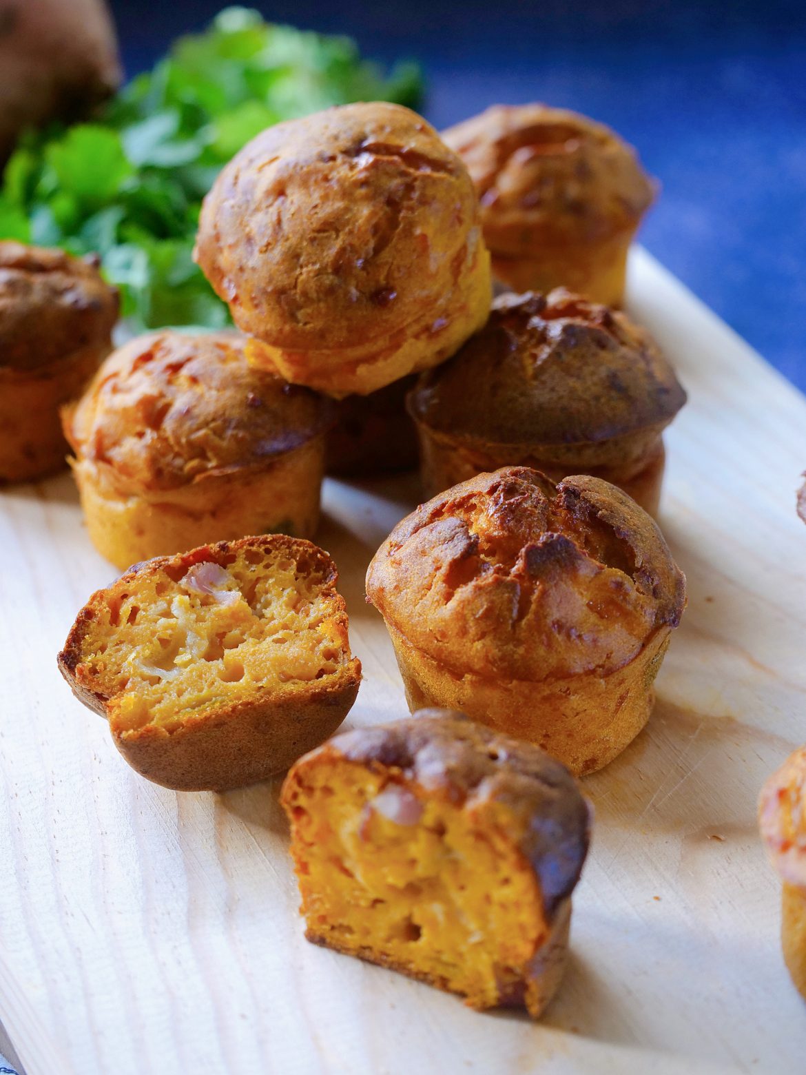 Muffins de patate douce