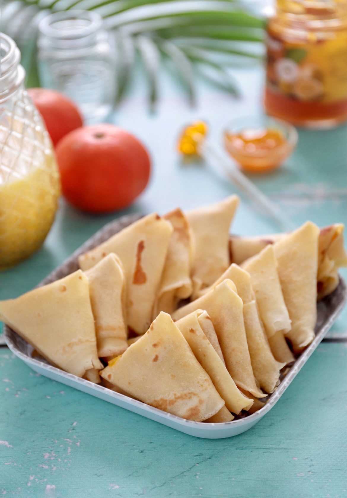 Samoussa de crêpes confiture