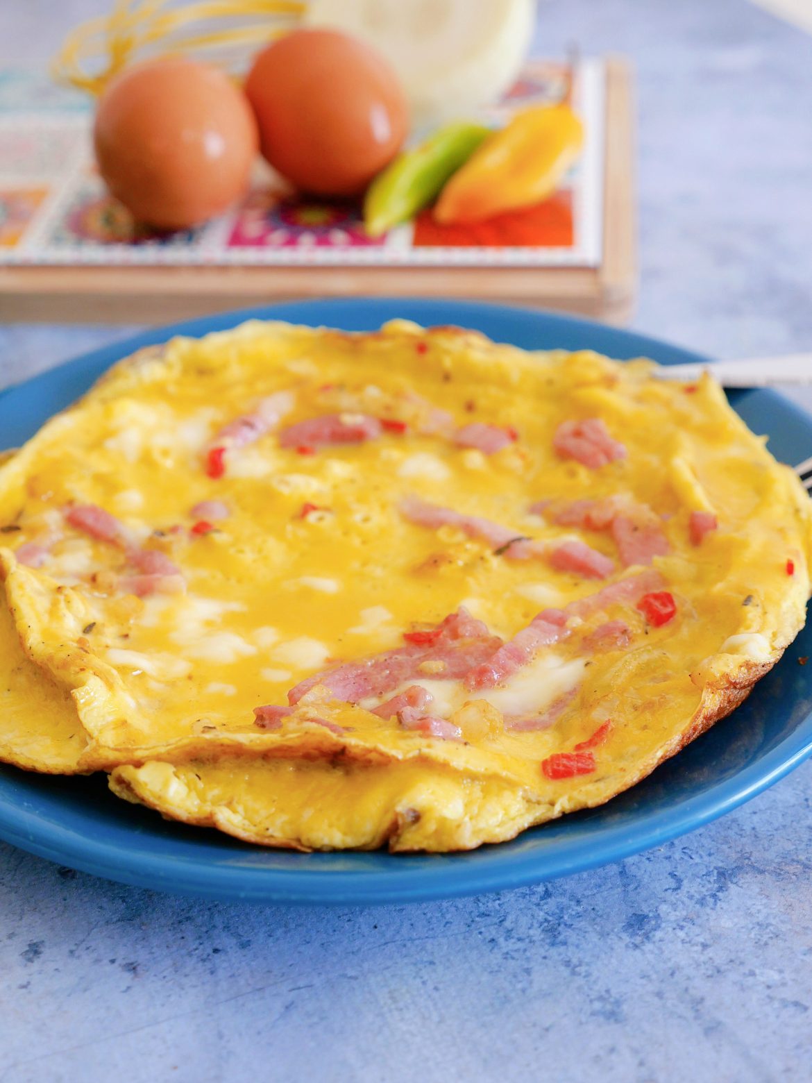 Omelette à l'antillaise