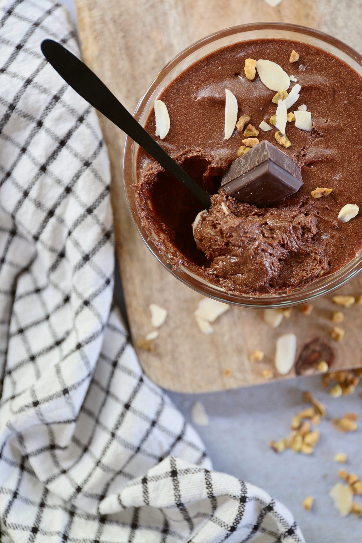 mousse au chocolat rhum et citron vert